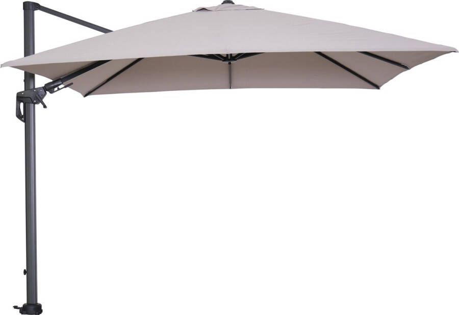 Garden Impressions Hawaii Zweefparasol 300x300 C. Black Zand