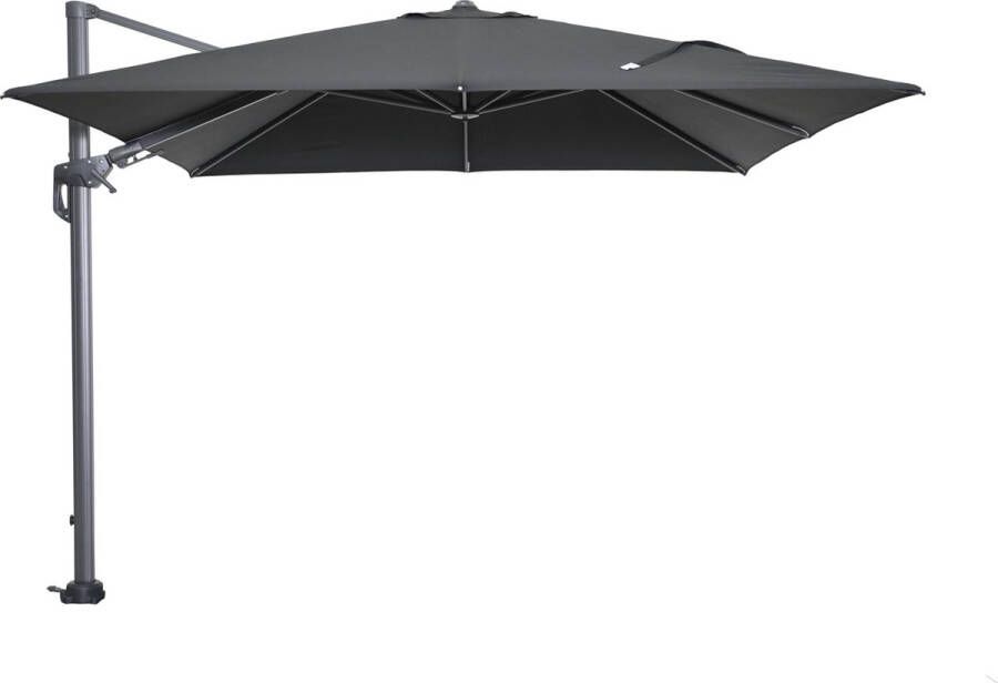 Garden Impressions Hawaii Zweefparasol 300x300 C. Black Zwart