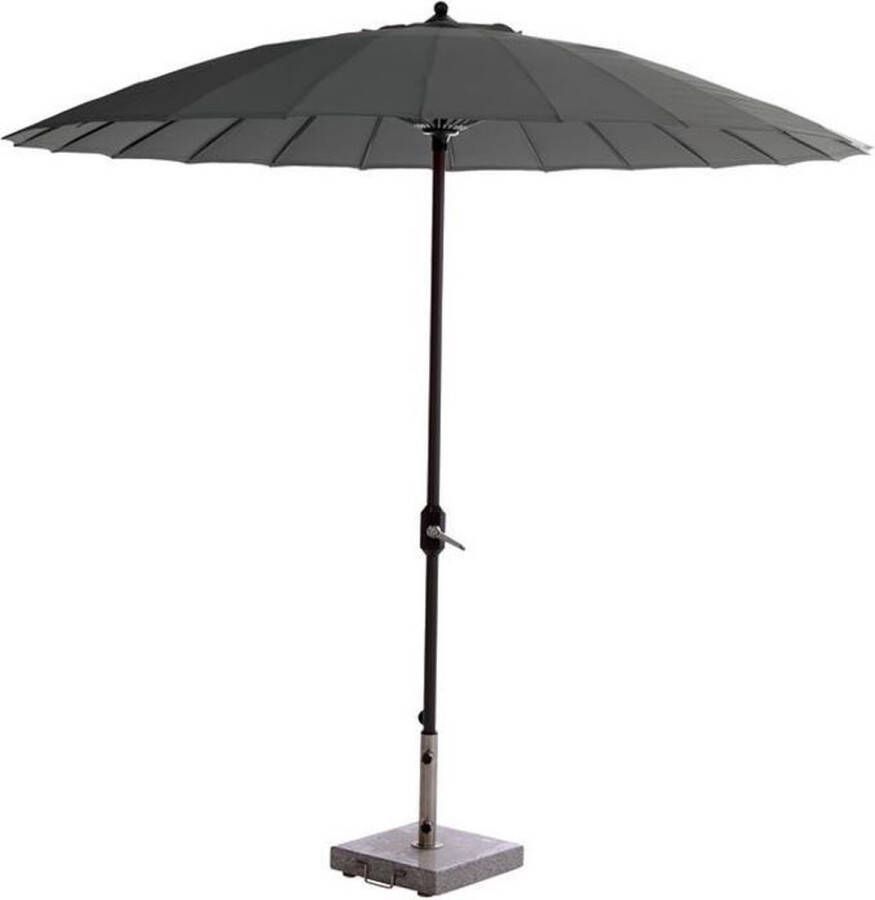 Garden Impressions Parasol Manilla Ø250 cm Donker grijs