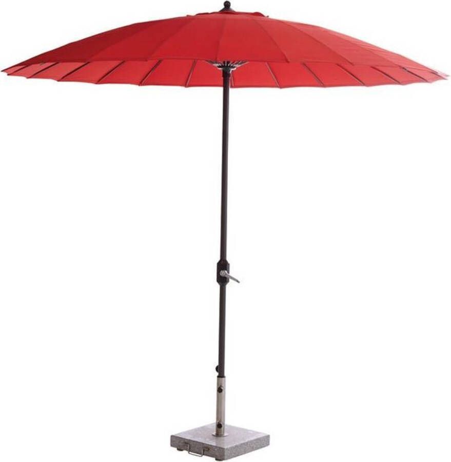 Garden Impressions Parasol Manilla Ø250 cm Rood