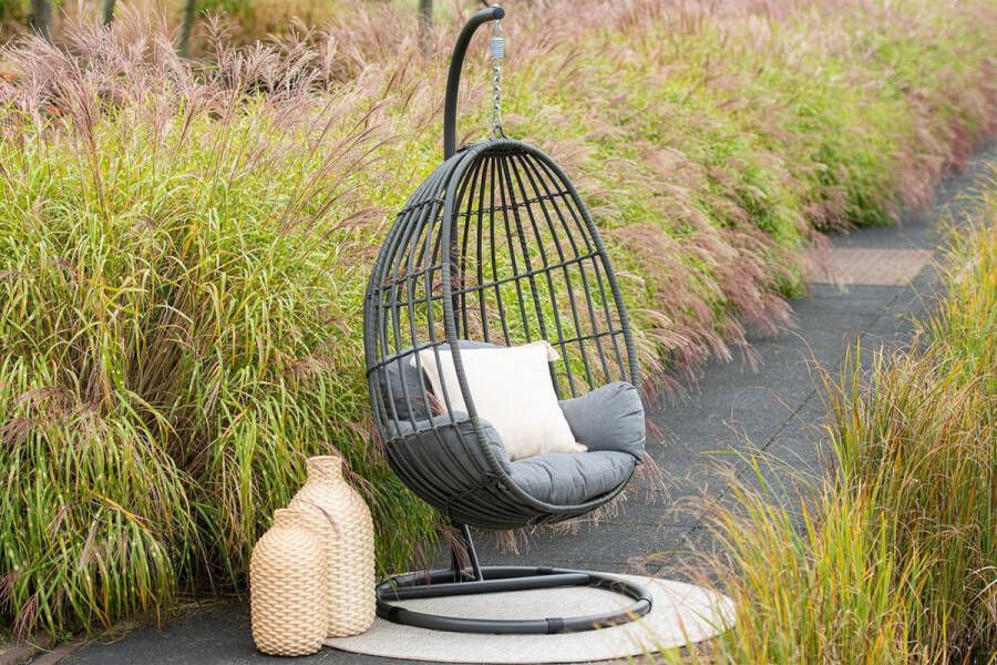 Outdoor Services Contadora hangstoel egg royal grey
