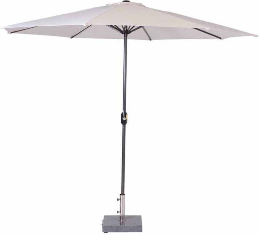 Garden Impressions Stokparasol Lotus Ø300 cm Ecru