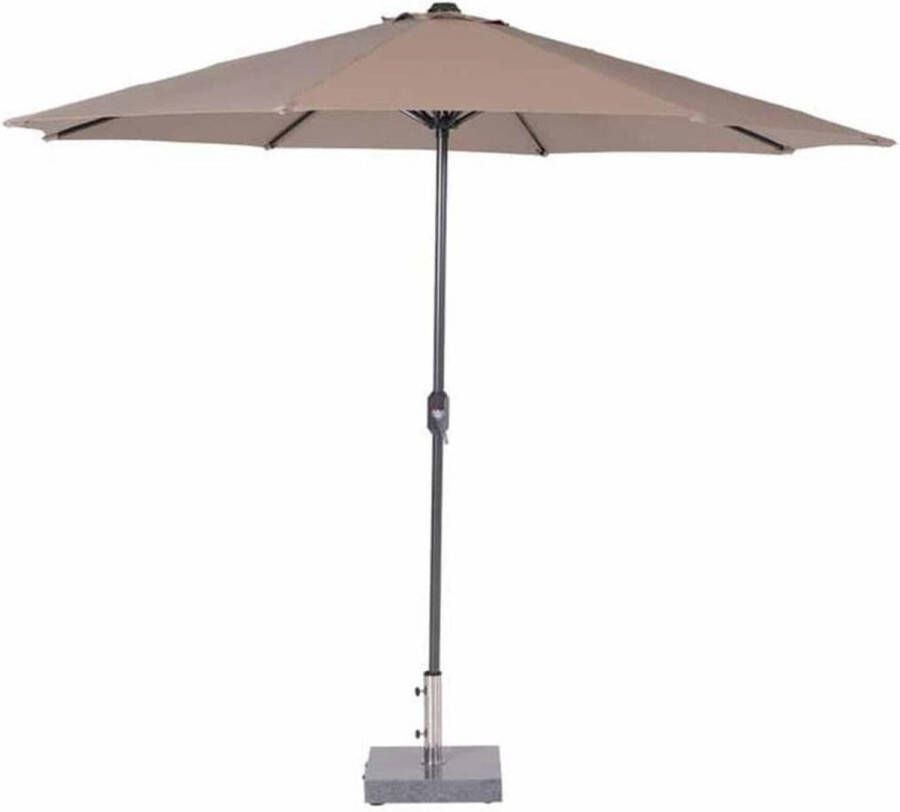 Garden Impressions Stokparasol Lotus Ø300 cm Taupe