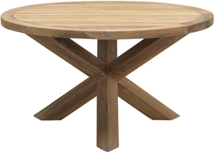 Garden Impressions Elvira Tuintafel Ø140 Naturel Teak