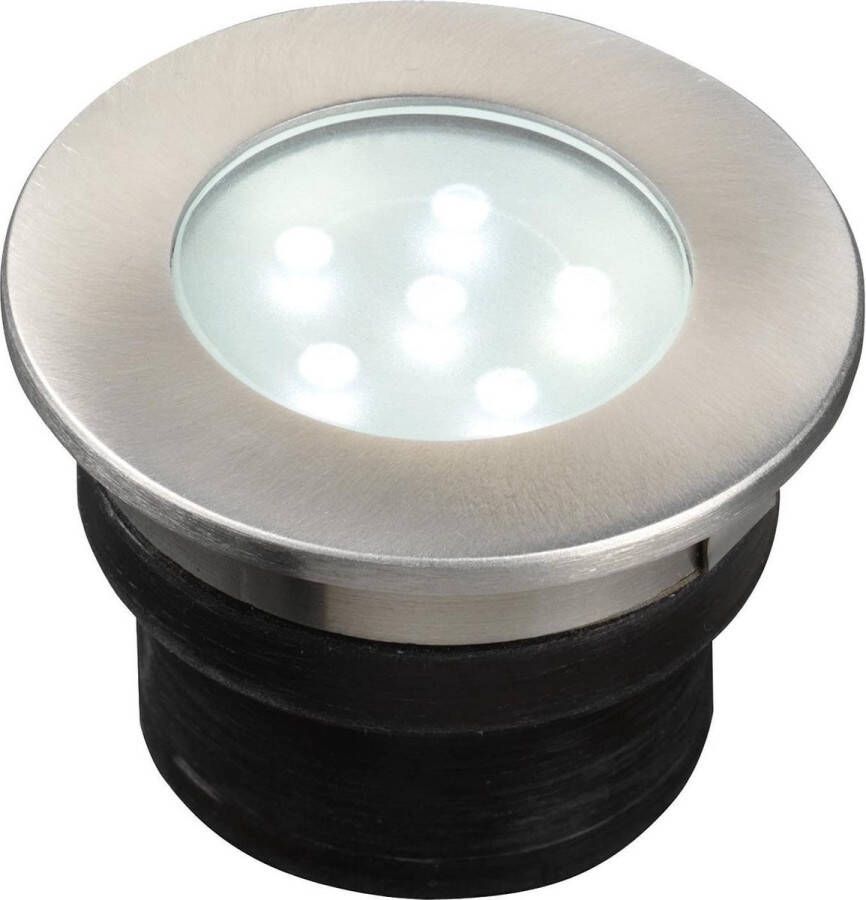 Garden Lights Grondspot Brevus 7 Cm Rvs Smd-led 1w 12v Zilver