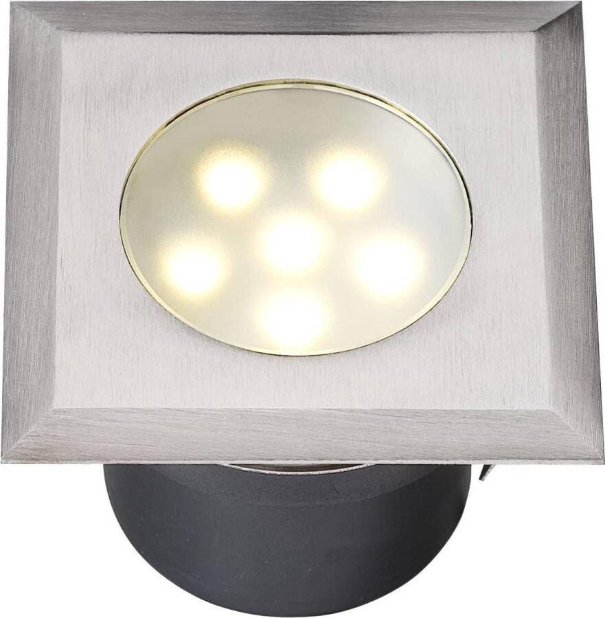 Garden Lights Tuinspot Leda 7 Cm Rvs Led 1w 12v Zilver