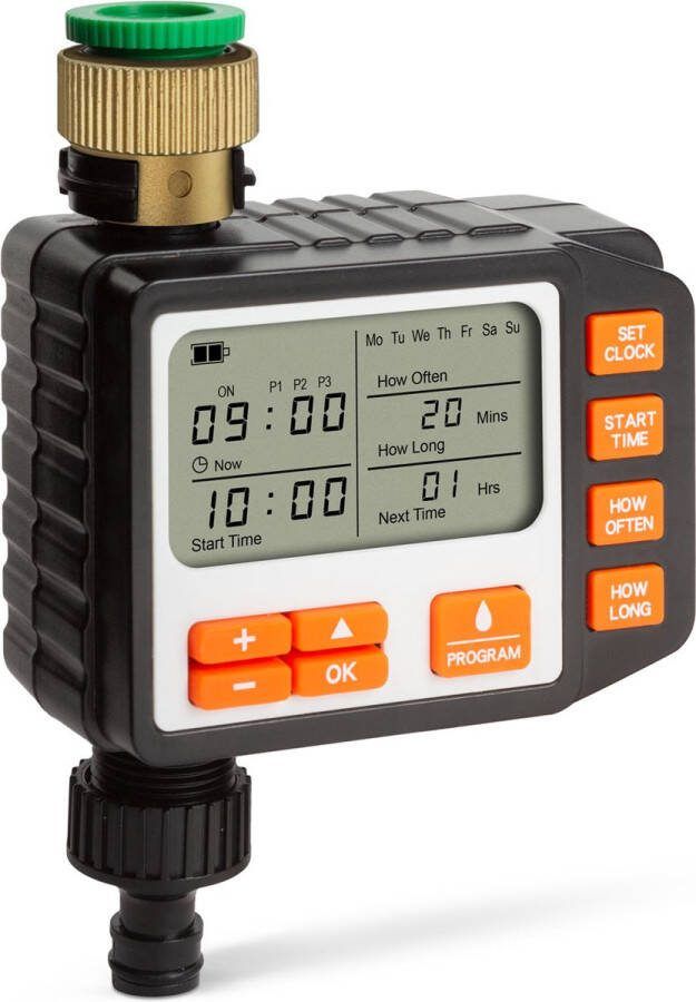 Garden Of Eden Automatisch Irrigatiesysteem Bewateringscomputer Besproeiingscomputer Watertimer Beregeningscomputer met Timer Computer voor Tuin Bewatering