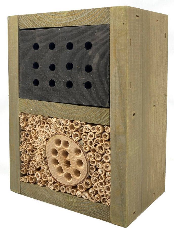 Garden Spirit Bijenhotel Insectenhotel 14 x 11 x 20 cm
