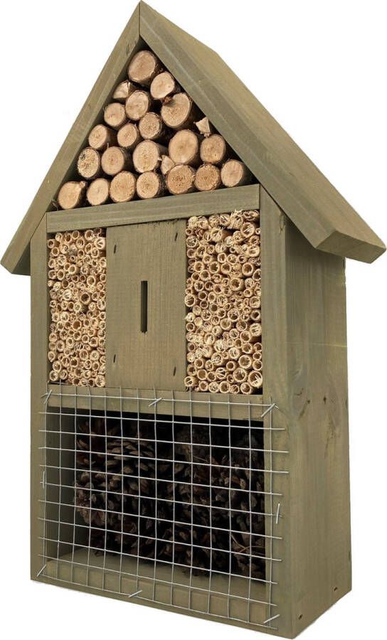 Garden Spirit Insectenhotel 26 x 11 x 40 cm Bijenhotel
