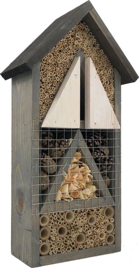 Garden Spirit Insectenhotel 9 x 20 x 37 cm. Vlinderhotel Bijenhotel
