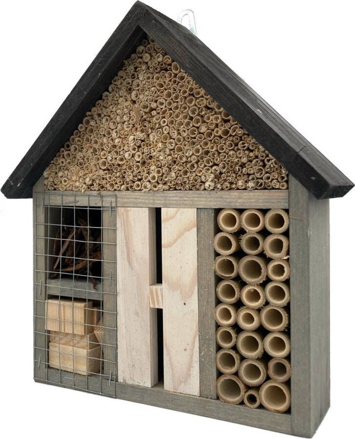 Garden Spirit Insectenhotel 9 x 30 x 27 cm Vlinderhotel Bijenhotel
