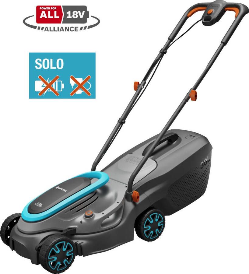 GARDENA PowerMax 32 18V P4A solo Grasmaaier Accu Zonder accu Zonder lader 18 V Snijbreedte max. 320 mm