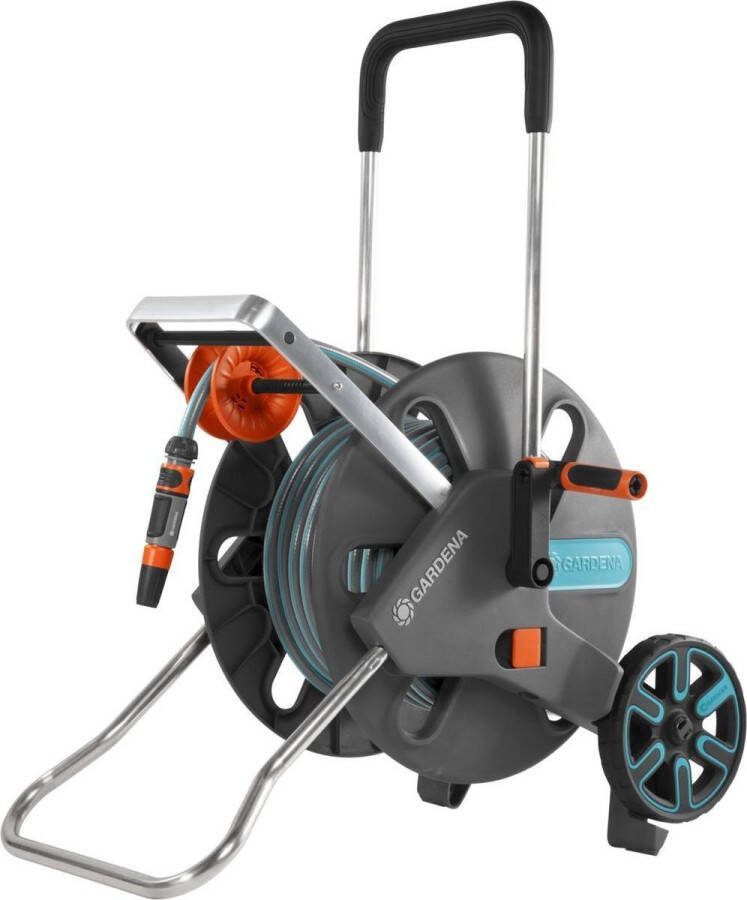 GARDENA AquaRoll L CleverRoll L Easy Set Slangenwagen Maximaal 50 Meter Verstelbare Handgreep