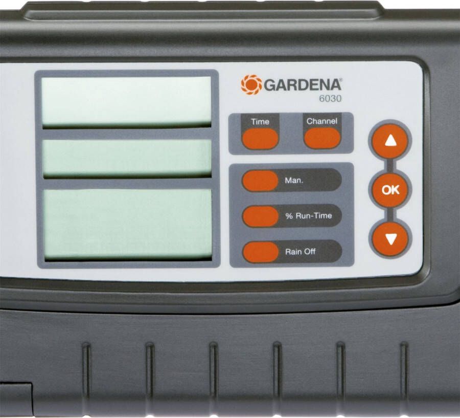 GARDENA Besproeiingscomputer 6030 3 besproeiingen per dag 1min tot 3u 59min