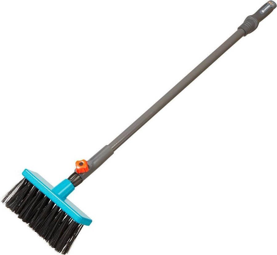 GARDENA Bezem Junior 78 Cm Staal Turquoise grijs