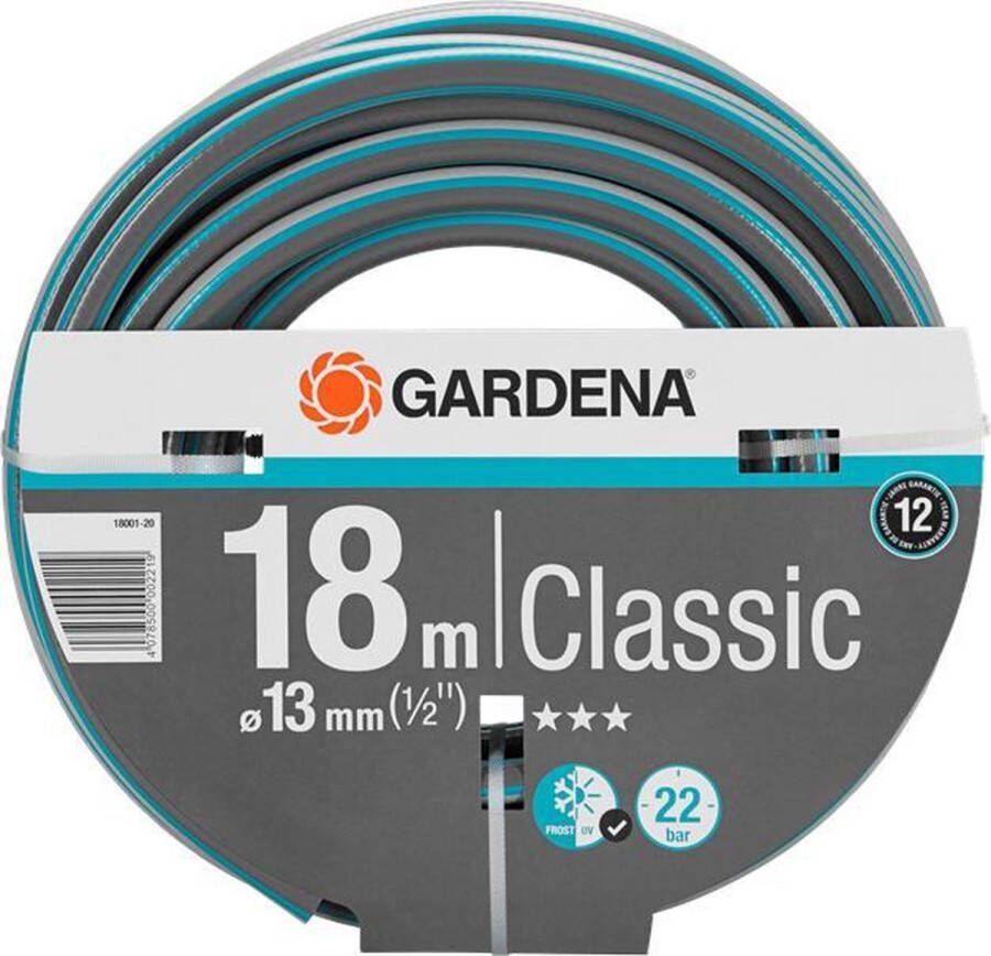 GARDENA Classic slang 13mm 1 2 18 m