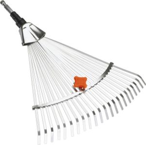 GARDENA Combisysteem bladhark Hark Werkbreedte verstelbaar 30 50 cm Aanbevolen steellengte 130 cm