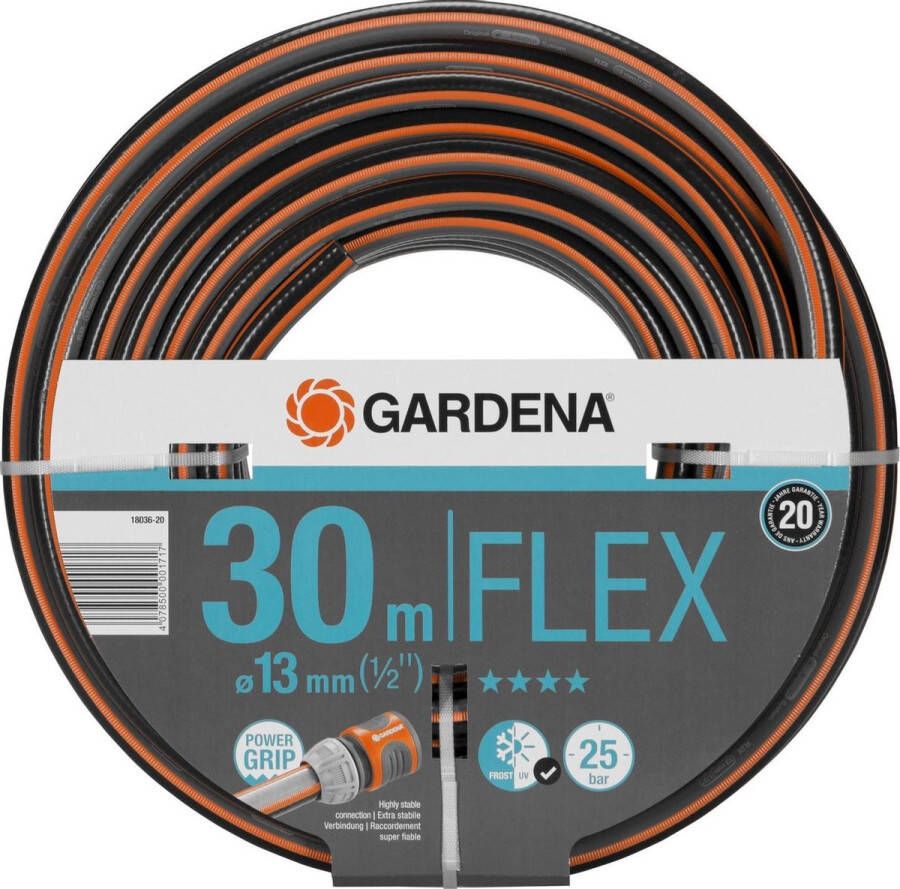Gardena Tuinslang Comfort Flex 30m 13mm (1 2'')