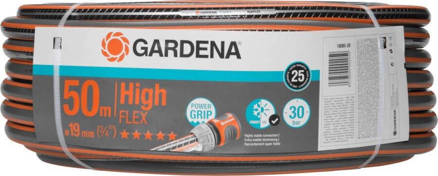 GARDENA Comfort Highflex 3 4Tuinslang 50 Meter 19 mm