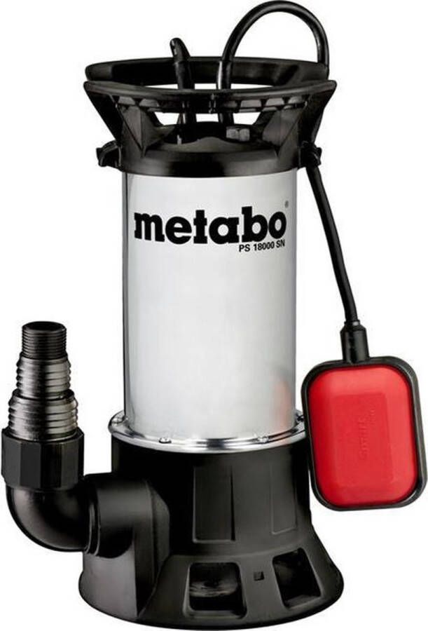 GARDENA Metabo PS 18000 SN 251800000 Dompelpomp voor vervuild water 18000 l h 11 m