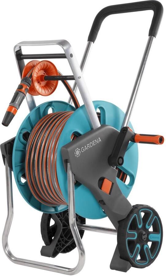 GARDENA AquaRoll M Easy Set Slangwagen Maximaal 60 m opbergcapaciteit