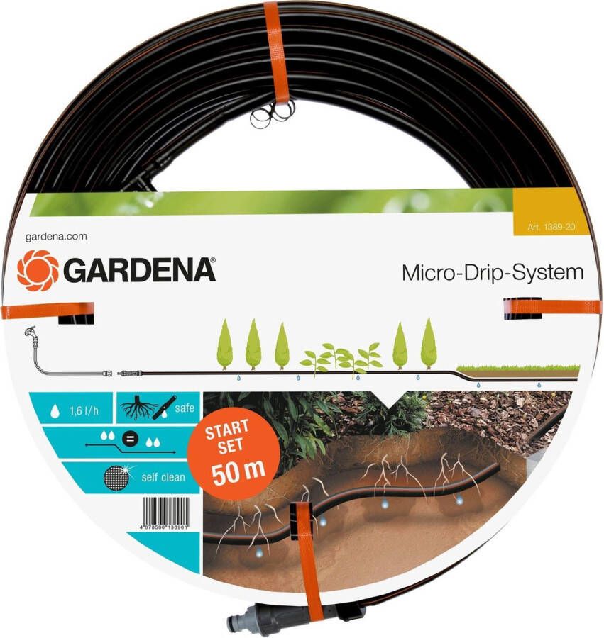 GARDENA Micro-Drip-Systeem Druppelbuis ondergronds 50 m compleet