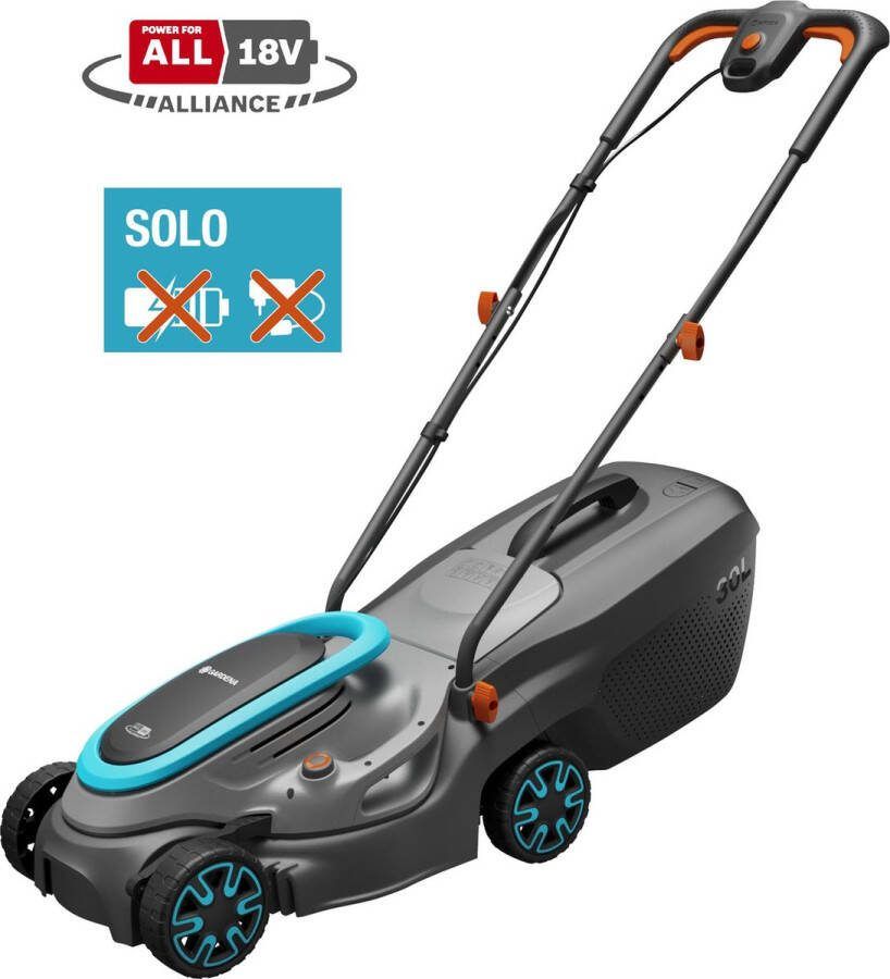 GARDENA PowerMax 32 18V P4A solo Grasmaaier Accu Zonder accu Zonder lader 18 V Snijbreedte max. 320 mm