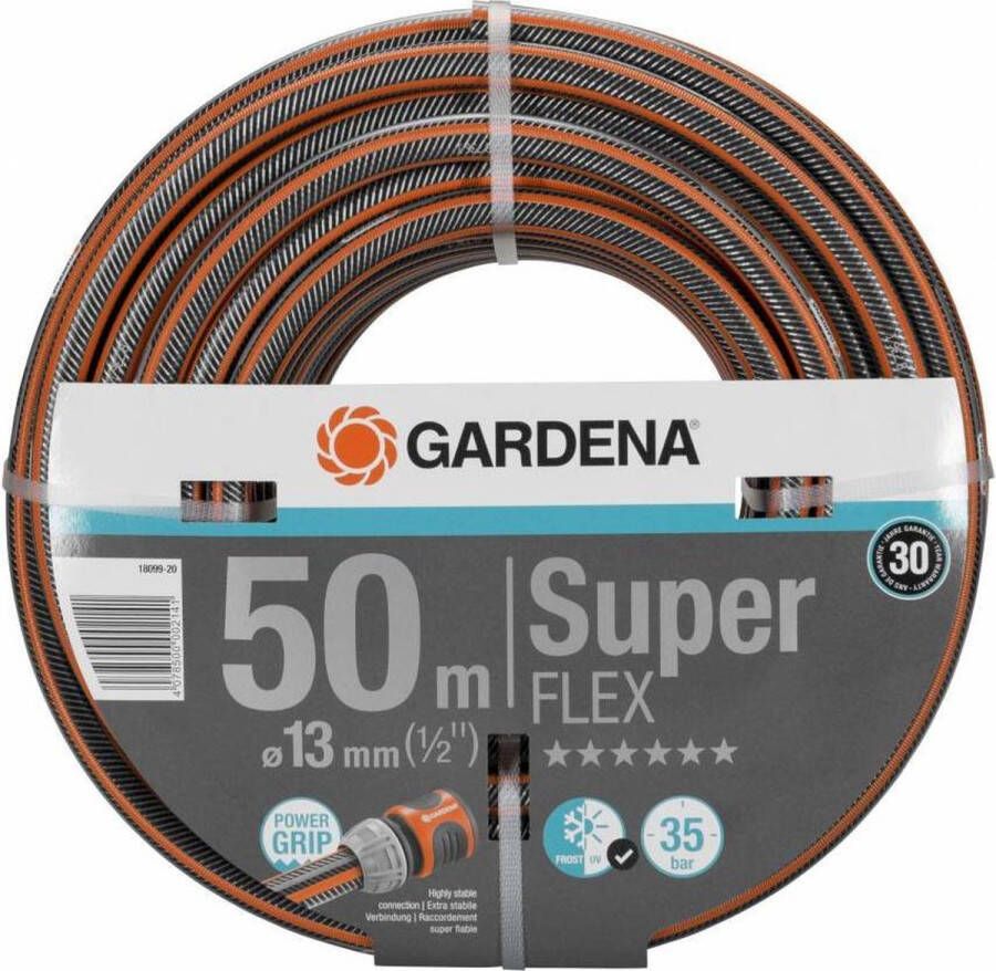 Gardena Premium SuperFLEX Tuinslang 1 2" 50 meter