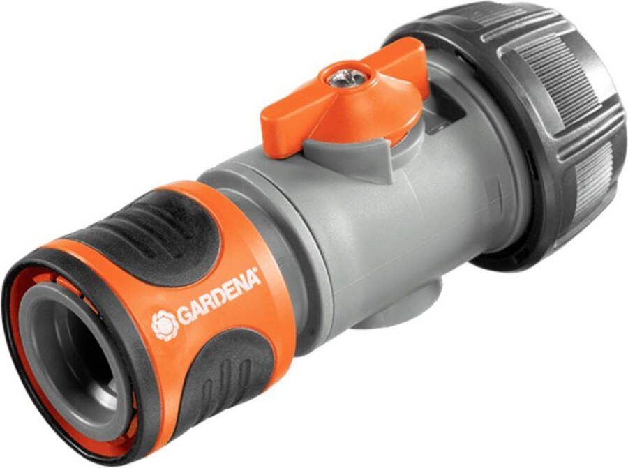 GARDENA Tuinslangkoppeling Slangstuk met reguleerventiel 19 mm (3 4) 16 mm (5 8)