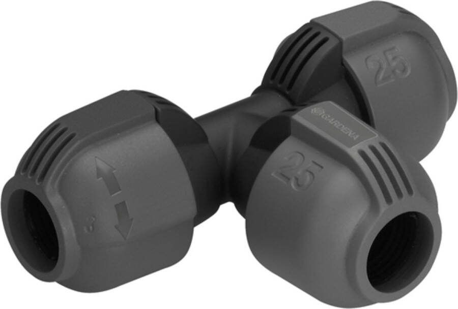GARDENA T-stuk 25mm onderdeel sprinklersysteem