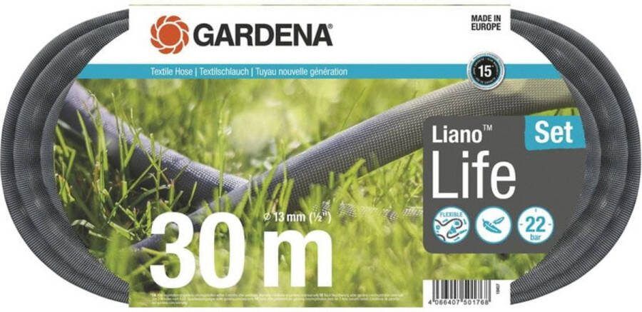Gardena Tuinslangset Liano Life 30m 13mm (1 2")