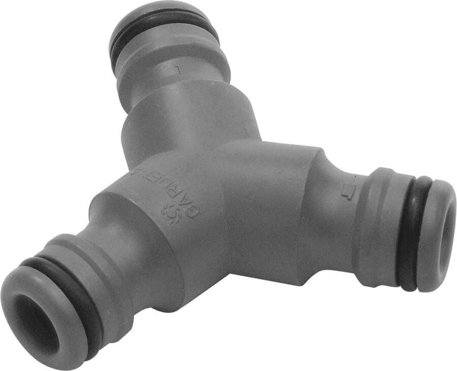GARDENA Y-stuk: Verdeelstuk voor aansluiting in de slangloop en overgang tussen 19 mm (3 4)- en 13 mm (1 2)-slangen voor gelijktijdig gebruik van een waterbron verpakt 2934-20 standaard 30 x 20 x 20 cm