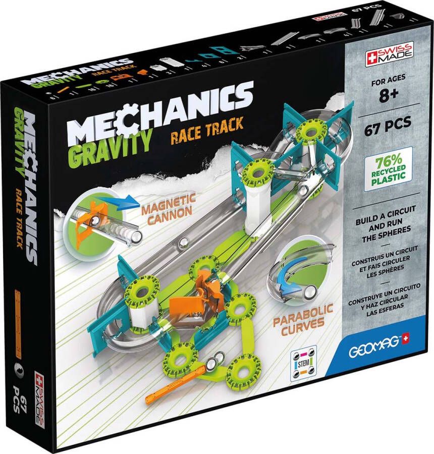 GARDENKRAFT Geomag Mechanics Gravity RE Race Track 67 delig