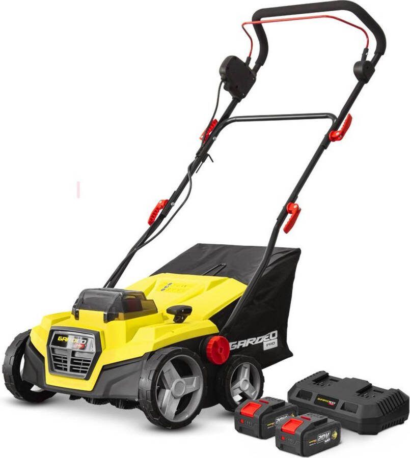 GARDEO PRO Accu-kunstgrasveger 2 X 20v 4ah