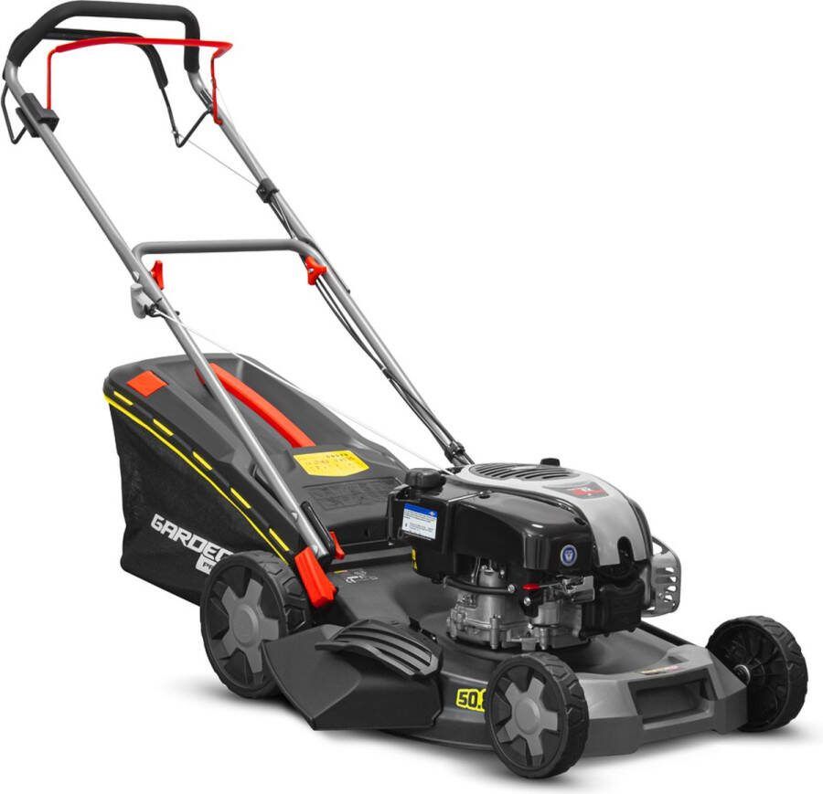 GARDEO PRO GRASMAAIER 161CC BENZINEMAAIER MET BRIGGS EN STRATTON MOTOR MULCHING EN MET ZIJ-UITWORP