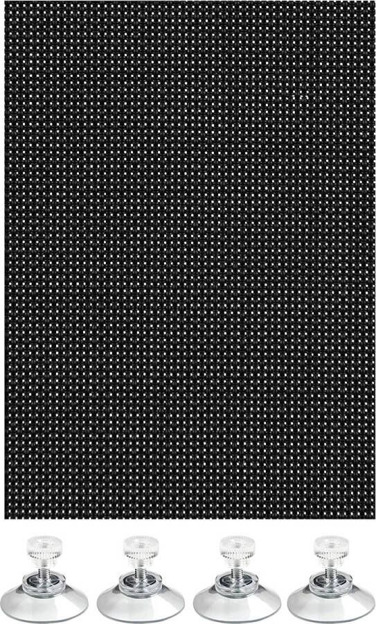 Gardinia Flexibele zonwering zwart 100 x 150