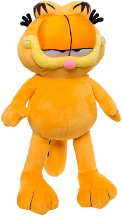 Garfield Kat Pluche Knuffel XL 45 cm groot {Speelgoed Knuffeldier Knuffelpop voor jongens meisjes kinderen Grote XXL Odie Plush Toy}
