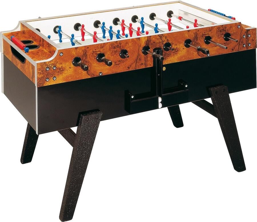 Garlando Voetbaltafel Zwart Hout Kickertafel Voetbaltafel