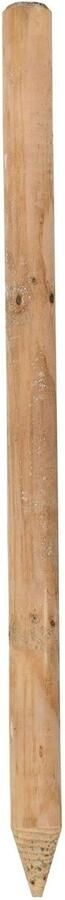 Garmix Gefreesde Ronde Palen Hout ge√Ømpregneerd 120cm 6cm