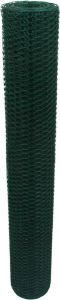 Garmix Kippengaas 13x13mm 1mm 200cm 25m Groen