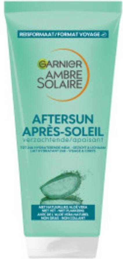 Garnier 2x Ambre Solaire Aftersun Melk Reisformaat 100 ml