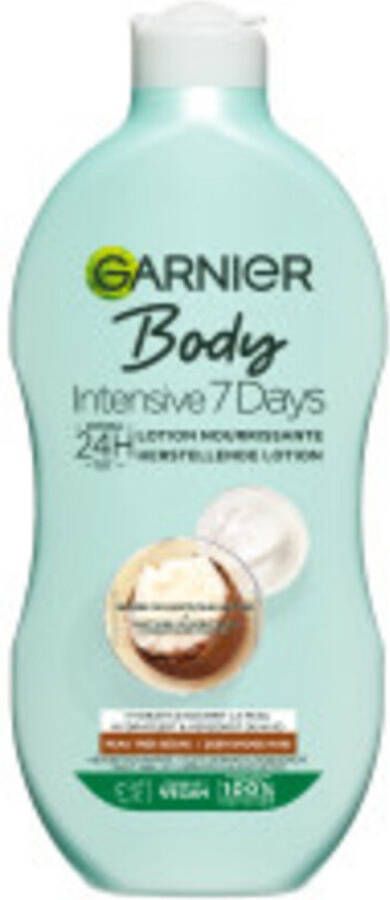 Garnier Body Intensive 7 Days herstellende bodylotion met Karitéboter en Probiotica voordeelverpakking 6 x 400 ml