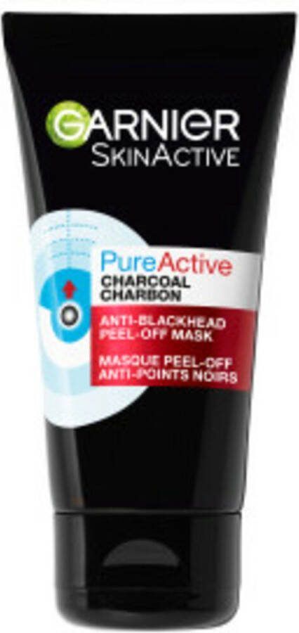 Garnier 6x PureActive Peel-Off Masker Charcoal 50 ml