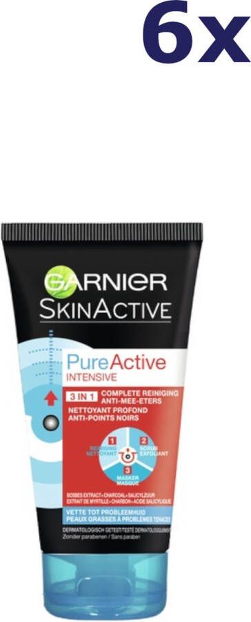 Garnier 6x SkinActive Pure Active Int. 3in1 150ML