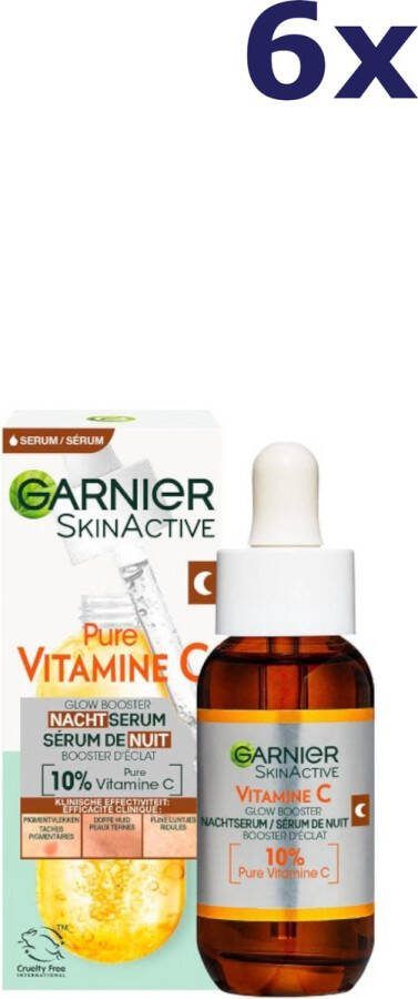 Garnier 6x SkinActive Pure Vitamine C Nachtserum 30 ml