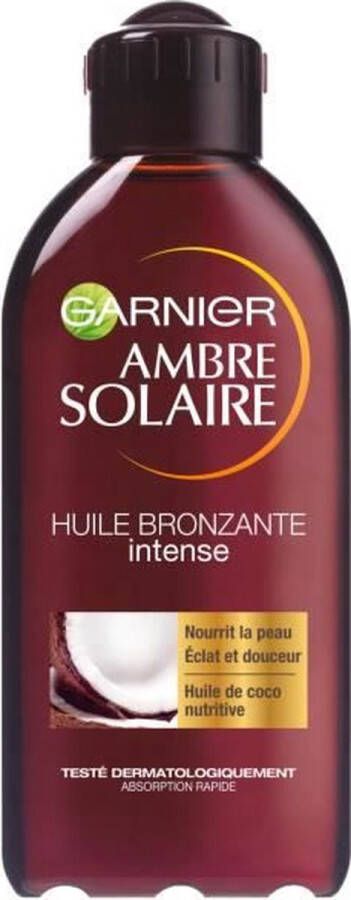 Garnier Ambre Solaire Sun Tanning Bronzer Olie Coconut Scented 200ml