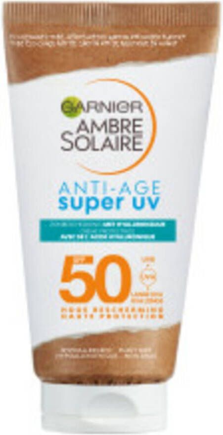 Garnier Ambre Solaire Sensitive Expert+ Anti-Aging gezichtscrème zonnebrand SPF 50+ 50ml