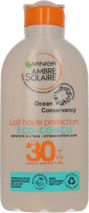 Garnier Ambre Solaire Eco Designed Ocean Conservancy Zonnebrandcrème 200 ml (SPF 30)