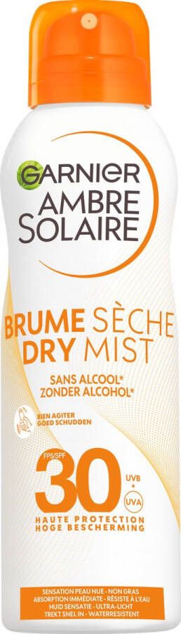 Garnier Ambre Solaire Hydra Protect Dry Mist zonnebrand SPF 30 200 ml