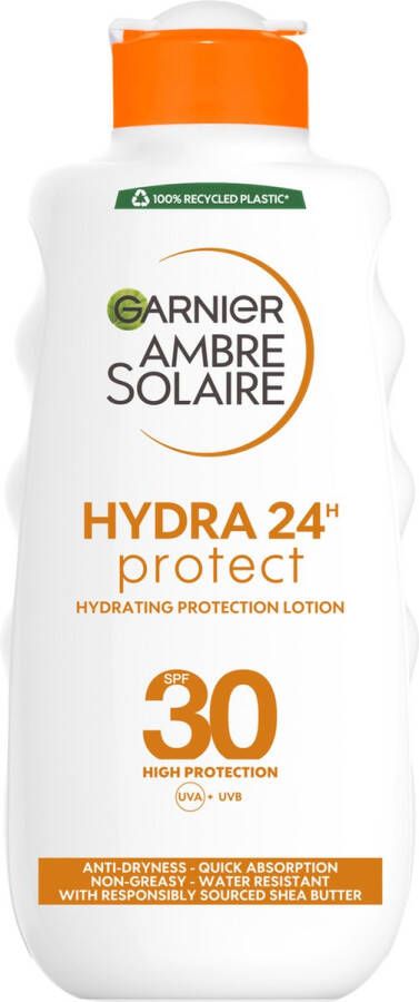 Garnier Ambre Solaire Hydraterende Zonnebrand melk SPF 30 200 ml
